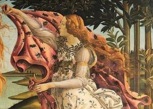 boticelli naissance de venus dessin